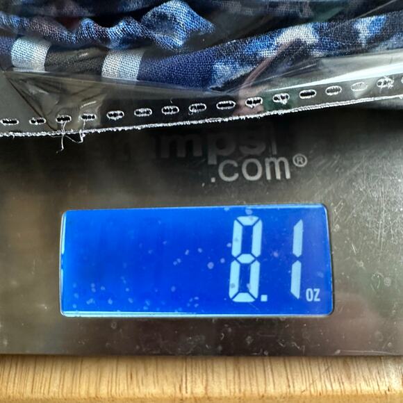 Catherines Top Womens 3X Blue 3/4 Length Sleeve Pleated Sequin Tunic Boho Career - Picture 14 of 14